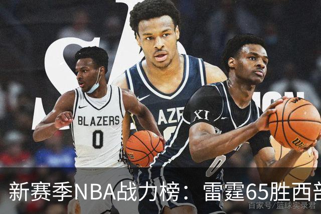 新赛季NBA战力榜：雷霆65胜西部登顶，76人62胜东部领跑，冠军悬念揭晓